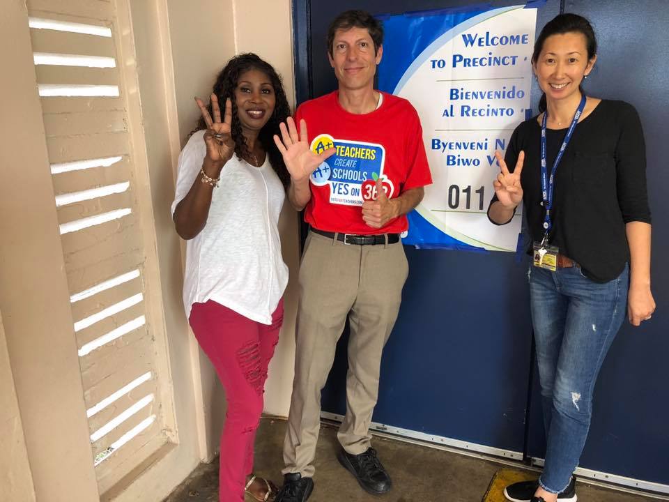 Out and about at Biscayne Beach Elementary where Dr. Karp taught for 13 consecutive years.