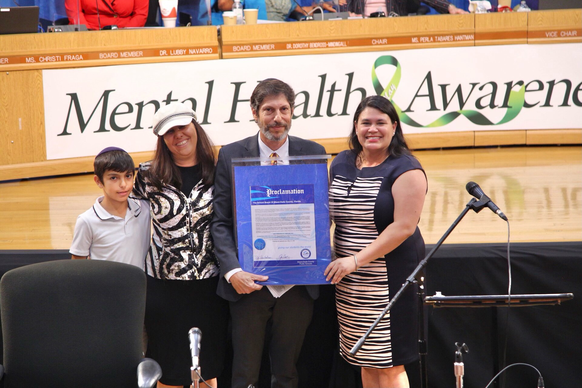 School Board recognition, May 2022