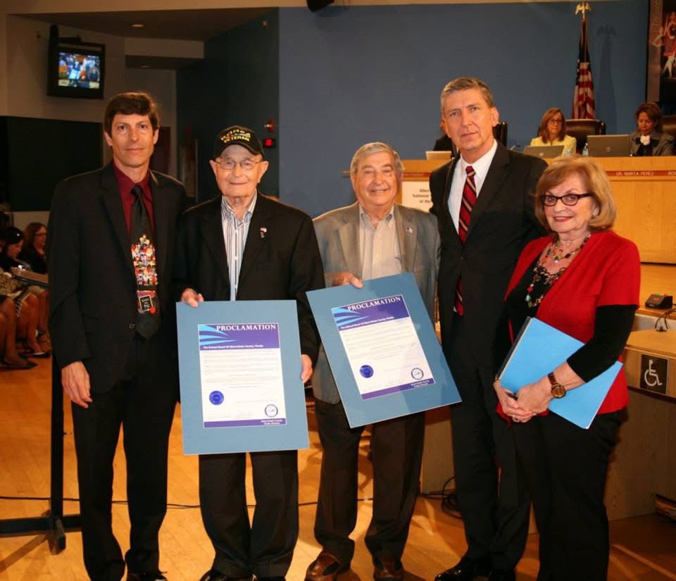 Recognizing the Days of Remembrance of the victims of the Holocaust with Mr. Alex Gross, Mr. David Mermelstein