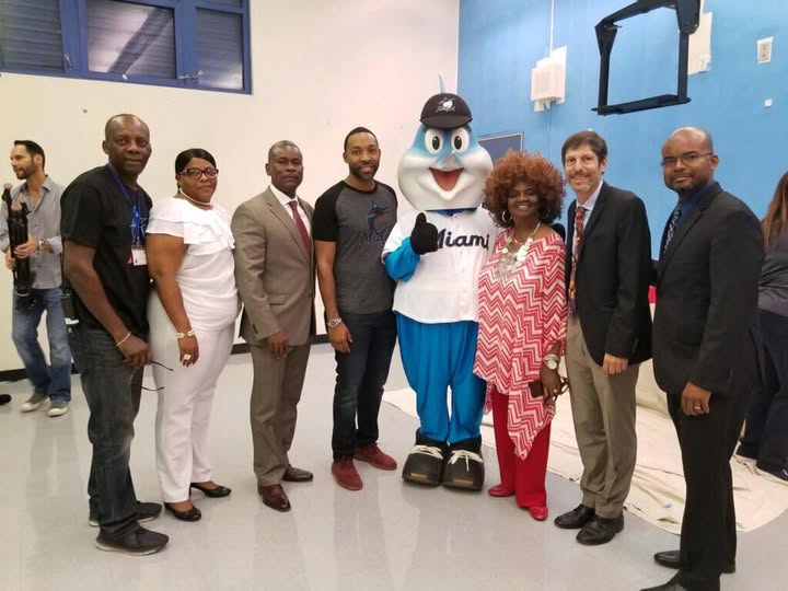 It was great seeing School Board member The Hon. Dr. Dorothy Bendross-Mindingall on the journey at Charles R. 