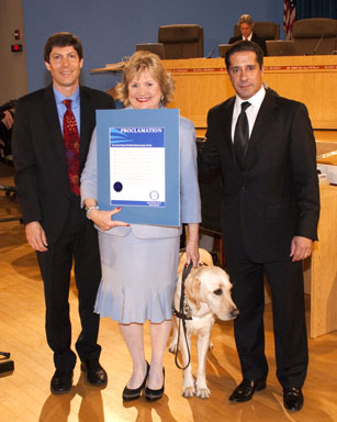 Recognizing the Miami Lighthouse Heiken Children's Vision Program for distinguished services to county schoolc